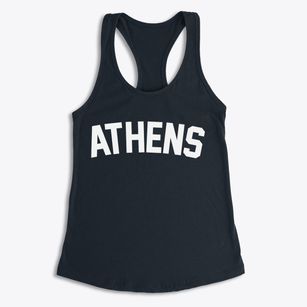 Athens Pennsylvania Classic Curve Women's Racerback Tank