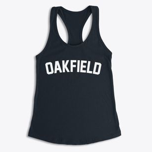 Oakfield New York Classic Curve Women's Racerback Tank