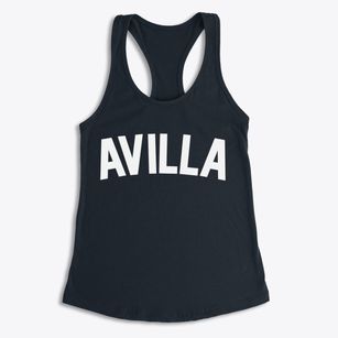 Avilla Indiana Classic Curve Women's Racerback Tank