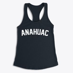 Anahuac Texas Classic Curve Women's Racerback Tank