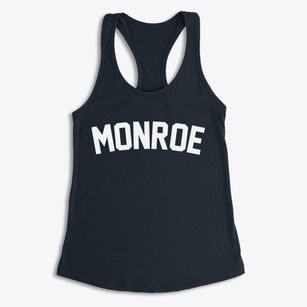 Monroe North Carolina Classic Curve Women's Racerback Tank