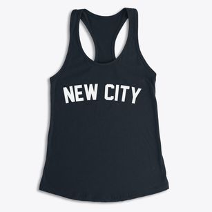 New City New York Classic Curve Women's Racerback Tank