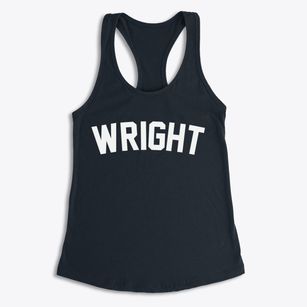 Wright Wyoming Classic Curve Women's Racerback Tank
