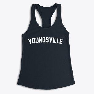 Youngsville North Carolina Classic Curve Women's Racerback Tank
