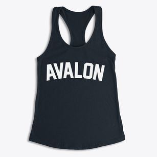 Avalon New Jersey Classic Curve Women's Racerback Tank
