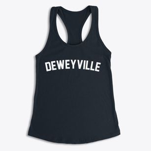 Deweyville Texas Classic Curve Women's Racerback Tank
