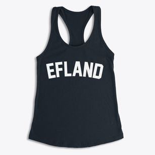 Efland North Carolina Classic Curve Women's Racerback Tank