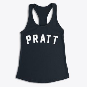 Pratt West Virginia Classic Curve Women's Racerback Tank