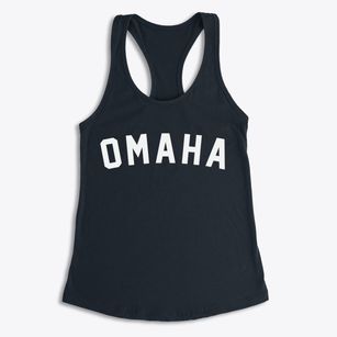 Omaha Illinois Classic Curve Women's Racerback Tank