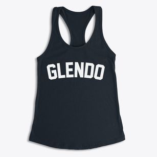 Glendo Wyoming Classic Curve Women's Racerback Tank