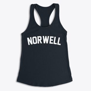 Norwell Massachusetts Classic Curve Women's Racerback Tank