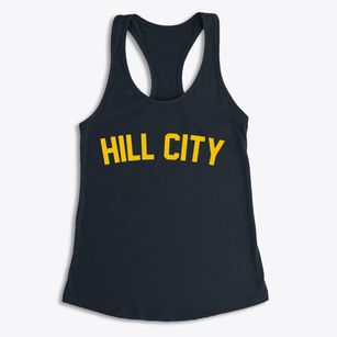 Hill City Minnesota Classic Curve Women's Racerback Tank