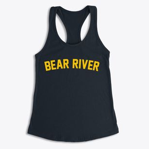 Bear River Wyoming Classic Curve Women's Racerback Tank