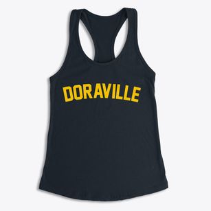 Doraville Georgia Classic Curve Women's Racerback Tank