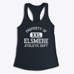 Elsmere Delaware Athletic Dept Women's Racerback Tank