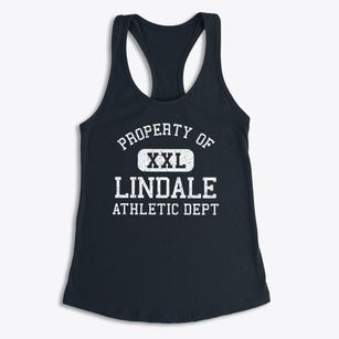 Lindale Georgia Athletic Dept Women's Racerback Tank