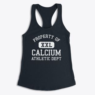 Calcium New York Athletic Dept Women's Racerback Tank