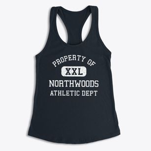 Northwoods Missouri Athletic Dept Women's Racerback Tank