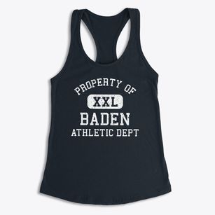 Baden Pennsylvania Athletic Dept Women's Racerback Tank