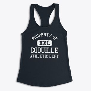 Coquille Oregon Athletic Dept Women's Racerback Tank