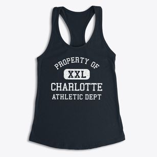 Charlotte Vermont Athletic Dept Women's Racerback Tank