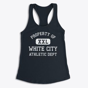 White City Florida Athletic Dept Women's Racerback Tank