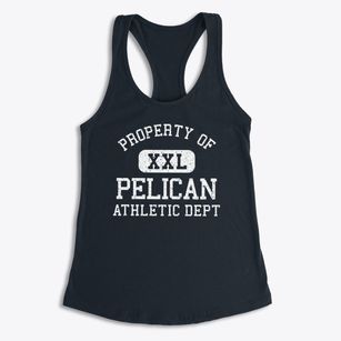 Pelican Wisconsin Athletic Dept Women's Racerback Tank