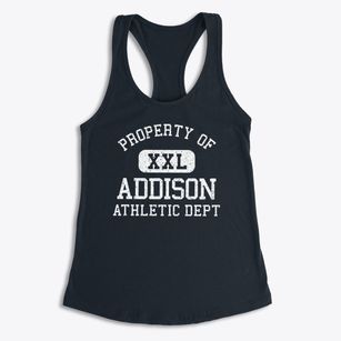 Addison Illinois Athletic Dept Women's Racerback Tank