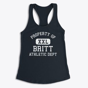 Britt Iowa Athletic Dept Women's Racerback Tank