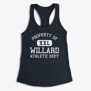 Willard Utah Athletic Dept Women's Racerback Tank