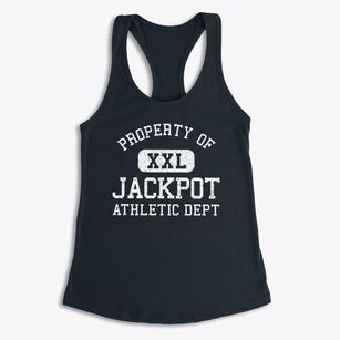 Jackpot Nevada Athletic Dept Women's Racerback Tank