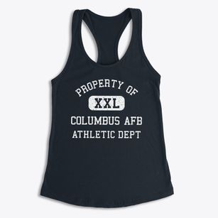 Columbus Afb Mississippi Athletic Dept Women's Racerback Tank