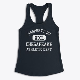 Chesapeake West Virginia Athletic Dept Women's Racerback Tank