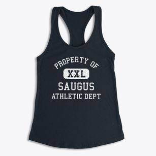 Saugus Massachusetts Athletic Dept Women's Racerback Tank