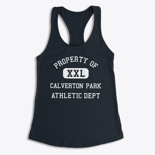 Calverton Park Missouri Athletic Dept Women's Racerback Tank