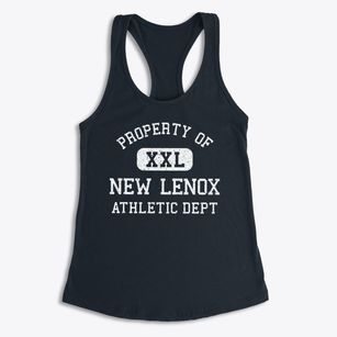 New Lenox Illinois Athletic Dept Women's Racerback Tank