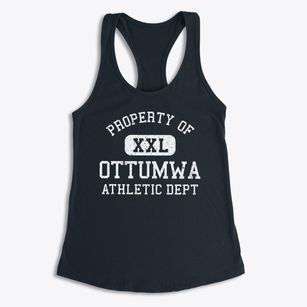 Ottumwa Iowa Athletic Dept Women's Racerback Tank