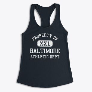 Baltimore Maryland Athletic Dept Women's Racerback Tank