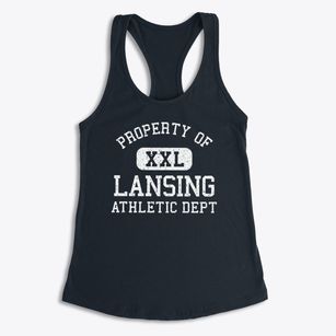 Lansing Ohio Athletic Dept Women's Racerback Tank