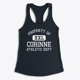 Corinne Utah Athletic Dept Women's Racerback Tank
