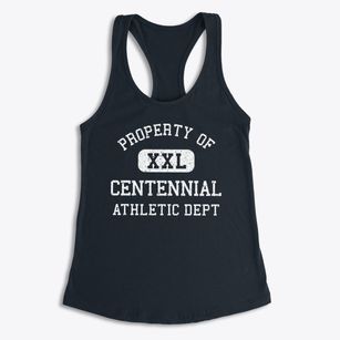 Centennial Colorado Athletic Dept Women's Racerback Tank
