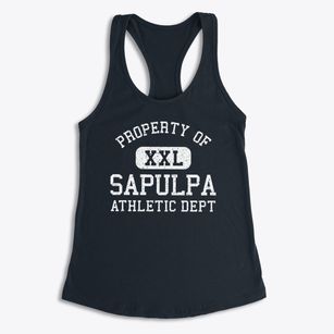 Sapulpa Oklahoma Athletic Dept Women's Racerback Tank