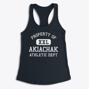 Akiachak Alaska Athletic Dept Women's Racerback Tank