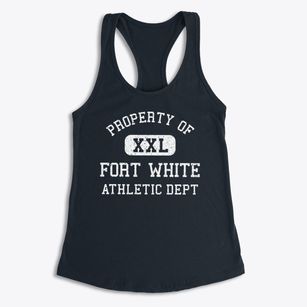 Fort White Florida Athletic Dept Women's Racerback Tank