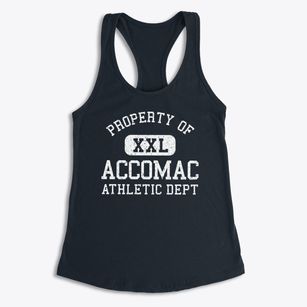 Accomac Virginia Athletic Dept Women's Racerback Tank