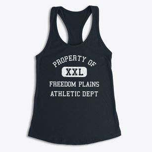 Freedom Plains New York Athletic Dept Women's Racerback Tank