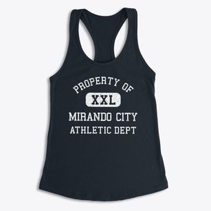 Mirando City Texas Athletic Dept Women's Racerback Tank