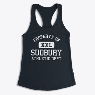 Sudbury Massachusetts Athletic Dept Women's Racerback Tank