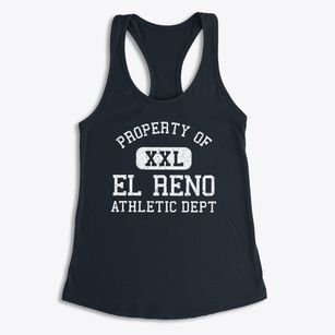 El Reno Oklahoma Athletic Dept Women's Racerback Tank