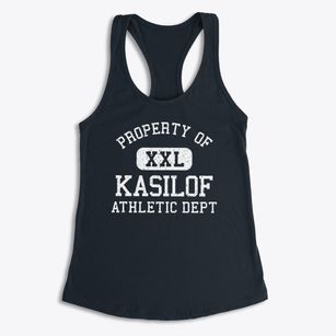 Kasilof Alaska Athletic Dept Women's Racerback Tank